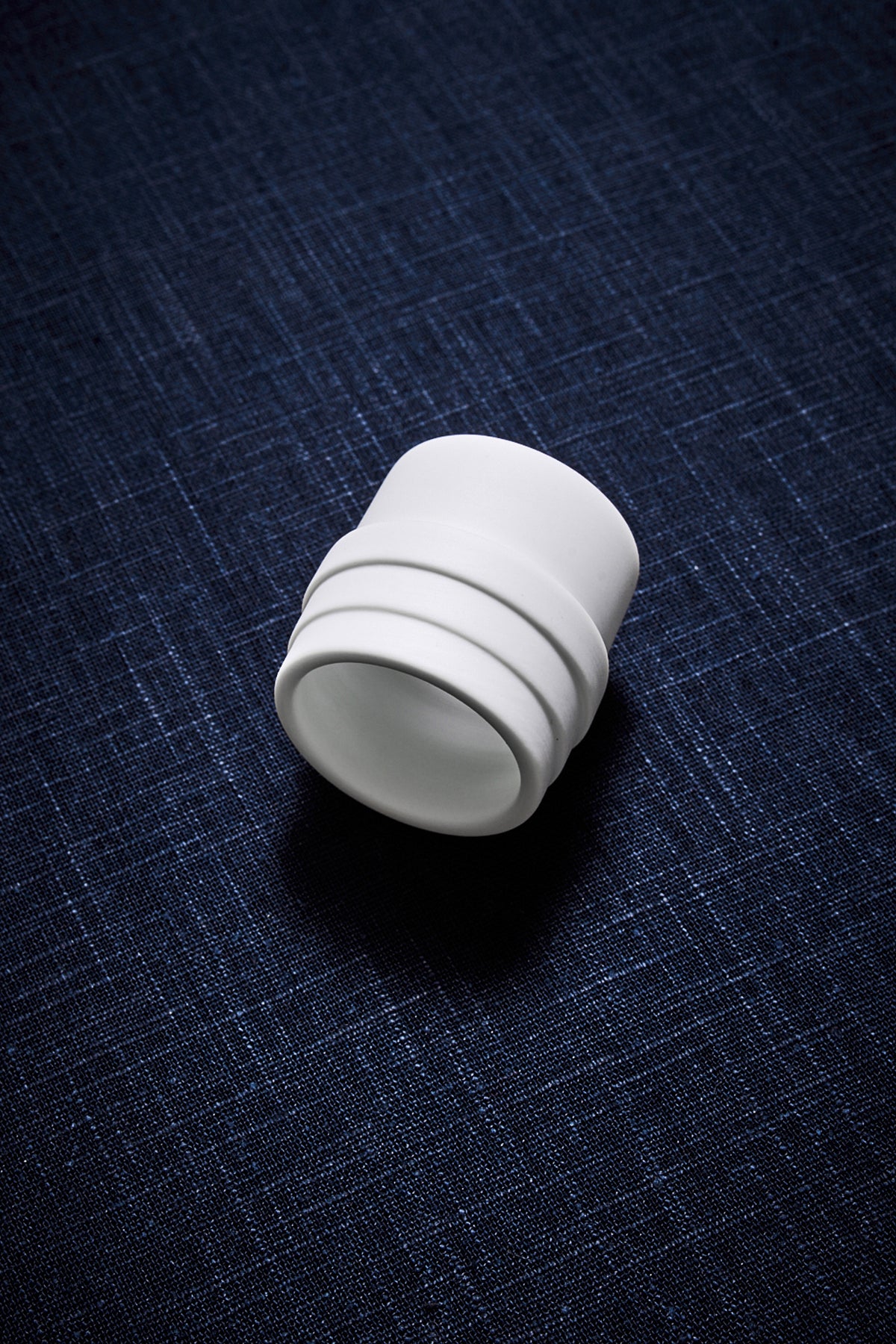 Porcelain napkin rings - Set of 4